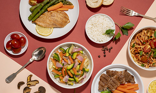 Estabeleça refeições regulares